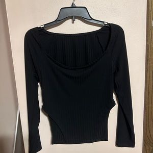 Long sleeved black shirt